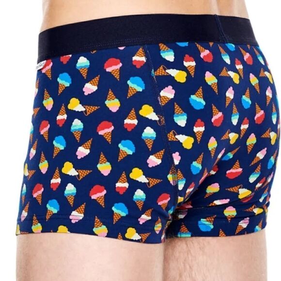 NWOT Happy Socks Men’s Ice Cream Trunks Boxers Small - Picture 6 of 8